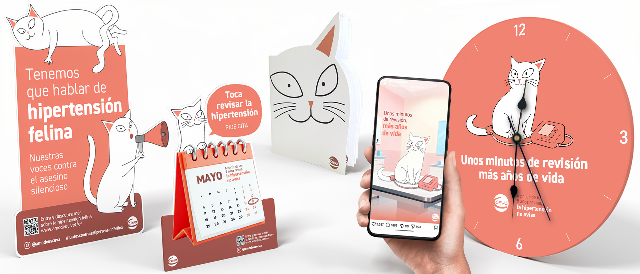 Campaña hipertensión Amodeus con Ceva salud Animal