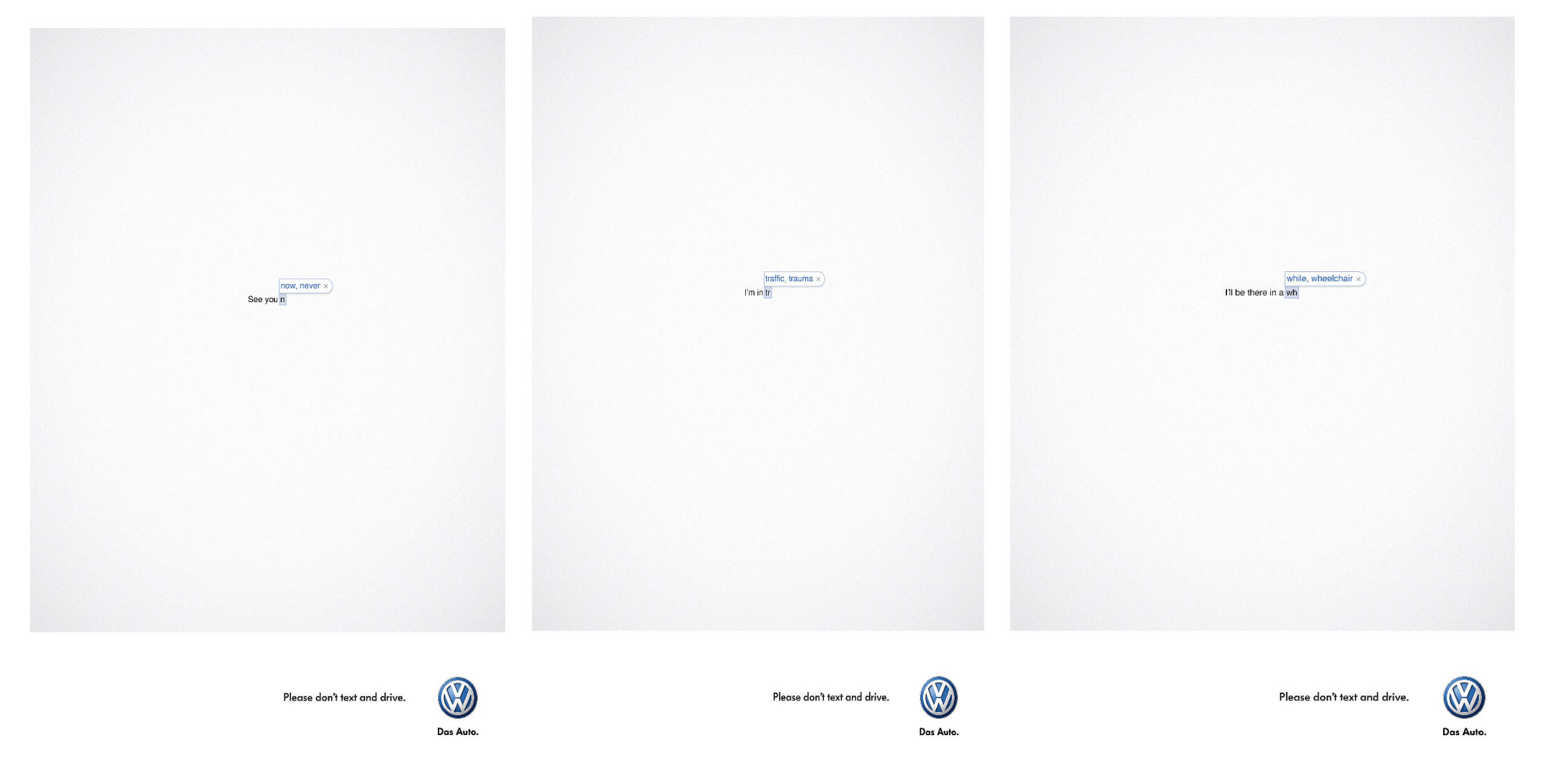 Campaña conciención volkswagen